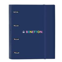 Ringmap Benetton Cool Marineblauw 27 x 32 x 3.5 cm