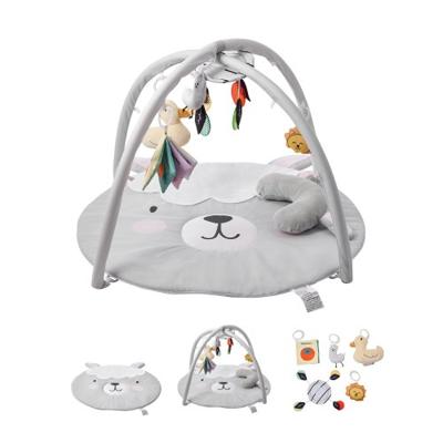 VEVOR Speelmat 995x830x550 mm, Babyactiviteitenmat met 5 sensorische speeltjes, Lichtgevende muzikale eendenspeeltje voor pasgeborenen van 0-18 maanden
