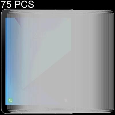 75 stuks 0.3mm 9 H volledig scherm getemperd glas Film voor Galaxy Tab S3 9.7 / T820