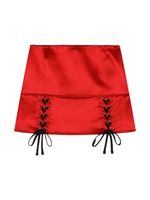 Dolce & Gabbana Kids Satijnen rok - Rood - thumbnail