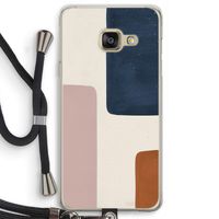 Geo #5: Samsung Galaxy A3 (2016) Transparant Hoesje met koord