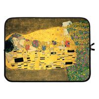 Der Kuss: Laptop sleeve 15 inch