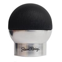 Simoni Racing Pookknop Special College Chroom/Zwart Leder SRCOLN