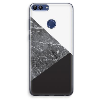 Combinatie marmer: Huawei P Smart (2018) Transparant Hoesje