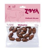 ZOYA Beef sausages - traktatie voor hond - 100g