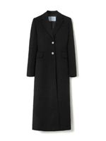 Prada Wool Coat - Noir - thumbnail