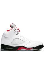 Jordan baskets Air Jordan 5 Retro - Blanc - thumbnail