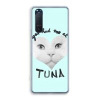 You had me at tuna: Sony Xperia 5 II Transparant Hoesje