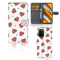 Poco F3 | Xiaomi Mi 11i Telefoon Hoesje Hearts - thumbnail