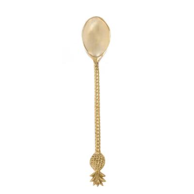Gouden Pineapple Lepel - 22cm
