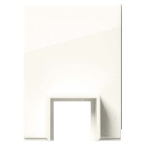 106901  - Cable entry duct slider cream white 106901