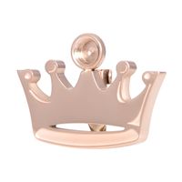 iXXXi Broche Crown Brooch Top Part Rosé - thumbnail