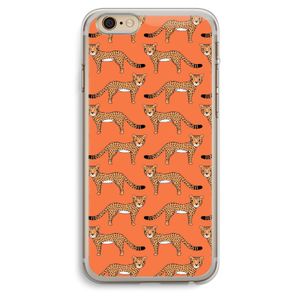 Cheetah: iPhone 6 Plus / 6S Plus Transparant Hoesje