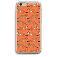 Cheetah: iPhone 6 Plus / 6S Plus Transparant Hoesje