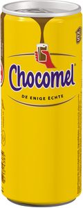 Chocomel chocolademelk, blik van 25 cl, vol, pak van 24 stuks