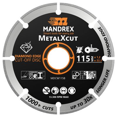 Doorslijpschijf 300mm multifunctioneel voor haakse slijper kabelgoot metaal koper messing aluminium