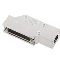 encitech DCMR15-ULP 1060-0135-02 D-sub behuizing Aantal polen: 15 Volledig metaal 90 ° Zilver 1 stuk(s) - thumbnail