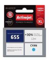 Activejet AH-655CR inkt (vervanging HP 655 CZ110AE; Premium; 12 ml; blauw)