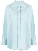 AERON chemise Abel en popeline - Bleu - thumbnail