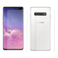 ENKAY Hat-Prins 0.1mm 3D Full Screen Protector explosieveilige Hydrogel Film voorkant + achterkant voor Galaxy S10 PLUS TPU + TPE + PET materiaal (tr