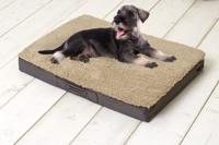 Sun Garden buddy orthopedisch hondenkussen 79x60x8cm beige/donkerbruin