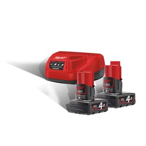 Milwaukee 12V starterset NRG kit M12 NRG-402