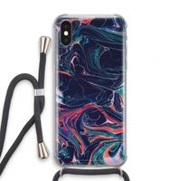 Light Years Beyond: iPhone XS Transparant Hoesje met koord