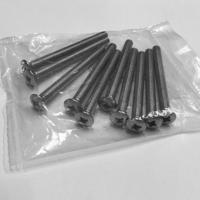 AMI patentschroef (10 st) - RVS - M6x80 mm - voldraad - 900395