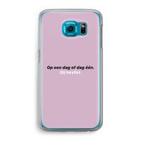 gij beslist: Samsung Galaxy S6 Transparant Hoesje