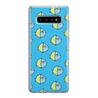 Visjes: Samsung Galaxy S10 Plus Transparant Hoesje