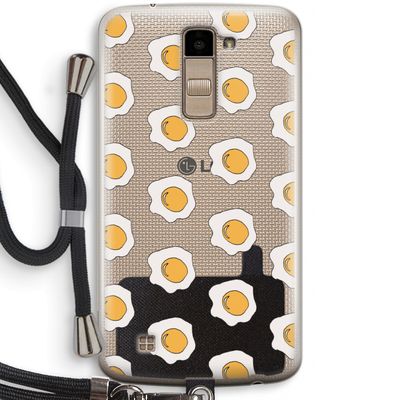 Bacon to my eggs #1: LG K10 (2016) Transparant Hoesje met koord