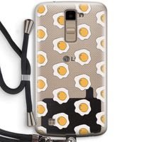 Bacon to my eggs #1: LG K10 (2016) Transparant Hoesje met koord