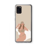 One of a kind: Samsung Galaxy A31 Transparant Hoesje