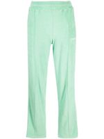 Sporty & Rich New Serif logo-embroidered track pants - Vert