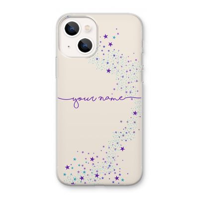 Sterren: iPhone 13 mini Transparant Hoesje