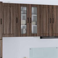 Keukenkast Bruin Eiken 60 x 31 x 80 cm Bewerkt hout