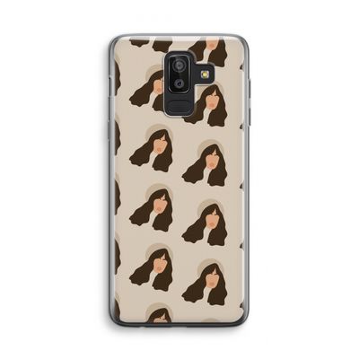 Bonjour mon amour: Samsung Galaxy J8 (2018) Transparant Hoesje