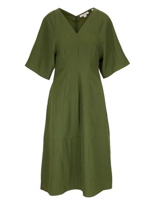 Vince robe à manches courtes - Vert