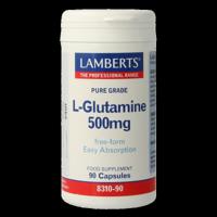 Lamberts L-Glutamine 500mg 90 Vegetarische capsules