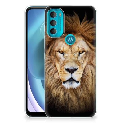 Motorola Moto G71 5G | TPU Hoesje | Leeuw