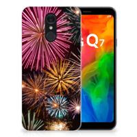 LG Q7 | Sillicone Back Cover | Vuurwerk
