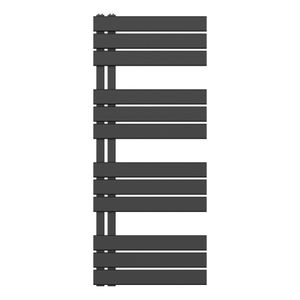 Handdoekradiator BWS Boss Links aansluiting 681W 120x50 cm Zwart