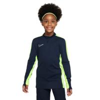 Nike Dri-FIT Academy 23 Trainingstrui 1/4-Zip Kids Donkerblauw Geel Wit