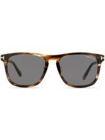 TOM FORD Eyewear lunettes de soleil Gerard à monture oversize - Gris - thumbnail