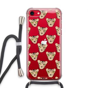 Tijger: iPhone SE 2020 Transparant Hoesje met koord