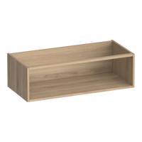 Brauer Flourish - Bijkast - 100 cm - met 1 Opbergvak - Lamellen Eiken Naturel