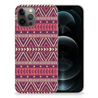 iPhone 12 Pro Max TPU bumper Aztec Paars