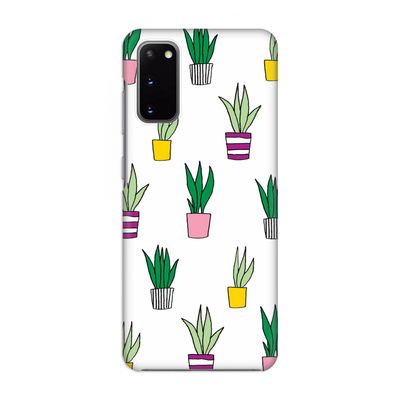 Sanseveria: Volledig geprint Samsung Galaxy S20 Hoesje