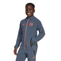 adidas Bayern München Vis Tech Vest 2025-2026 Kids Donkergrijs Oranje
