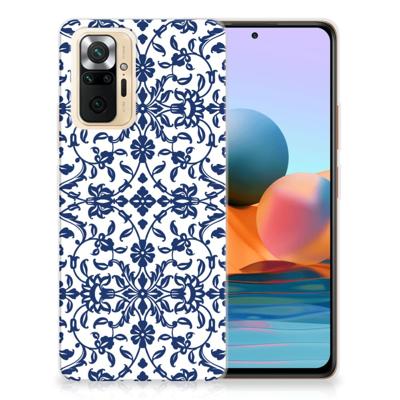 Xiaomi Redmi Note 10 Pro | TPU Case | Flower Blue
